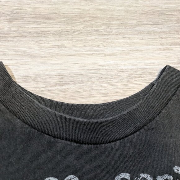 Vintage The Dark Knight Batman Mens XL Joker Serious Movie T Shirt Black Graphic - Picture 4 of 9